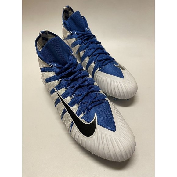 Nike Alpha Menace Elite Football Cleats White Blue 877140-401 Men\'s main image 7